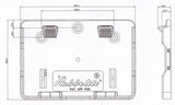 Number Plate Holder C/W Lamp – Truck & Trailer Europa Truck Parts