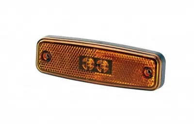 AMBER LED MARKER LAMP WITH FEM S/SEAL Europa Truck Parts 