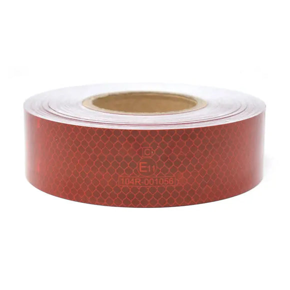 RED CONSPICUITY TAPE 12.5M Europa Truck Parts 