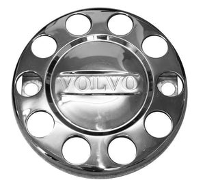 WHEEL TRIM CLOSED RING WITH VOLVO BRANDING / STEEL WHEEL / SOLD AS A PAIR Europa Truck Parts 