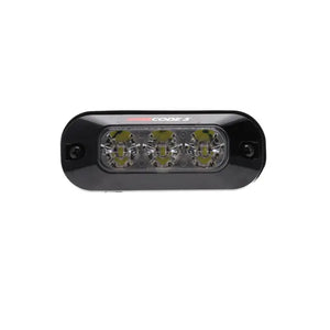 WARNING LAMP 3 LED CLEAR 10-49V 54.30 - Europa Truck Parts Limited