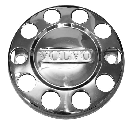 WHEEL TRIM CLOSED RING WITH VOLVO BRANDING / ALLOY WHEEL / SOLD AS A PAIR Europa Truck Parts 