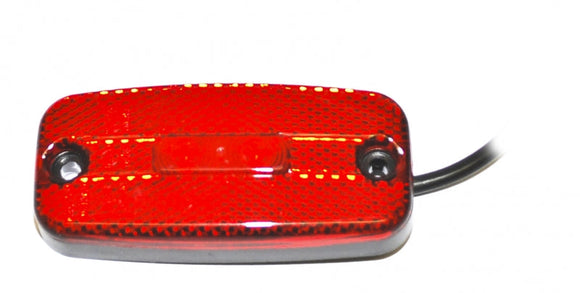 Hella 2TM345600-307 Red LED Marker Lamp – 12V Truck & Trailer Side Light Europa Truck Parts