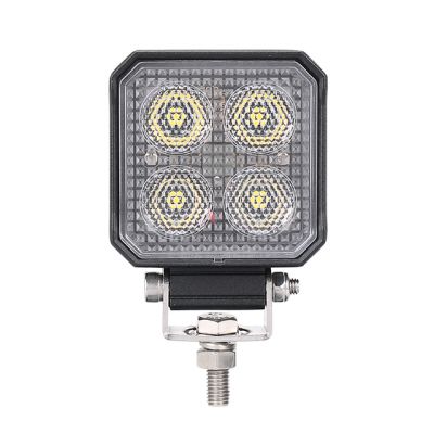 LED WORK LAMP SQUARE 1400-2200LM 10-30V (4 x OSRAM LEDS) Europa Truck Parts